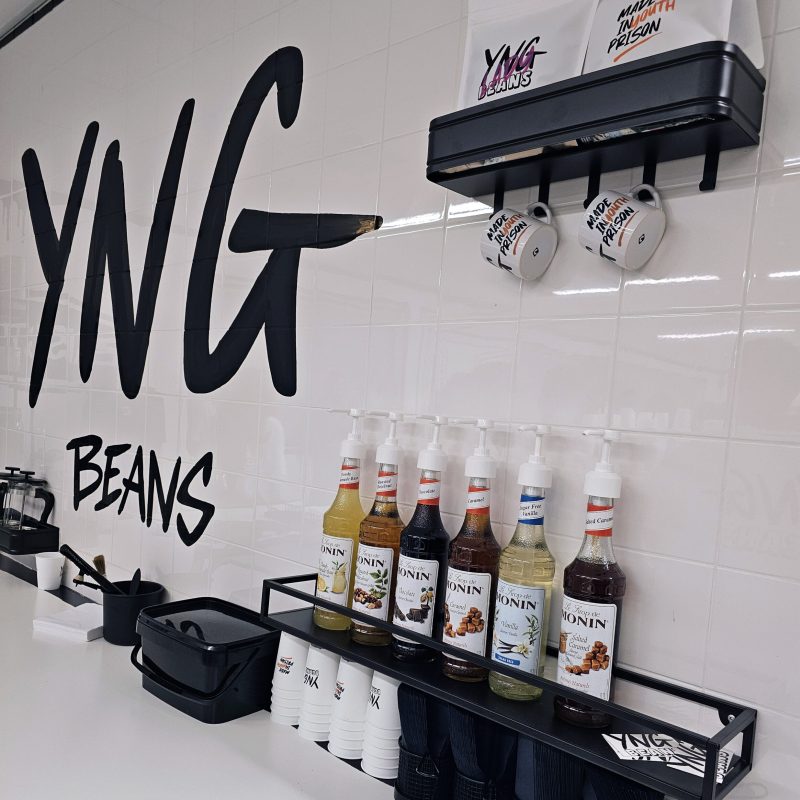 YNG Beans Koffiecorner siropen